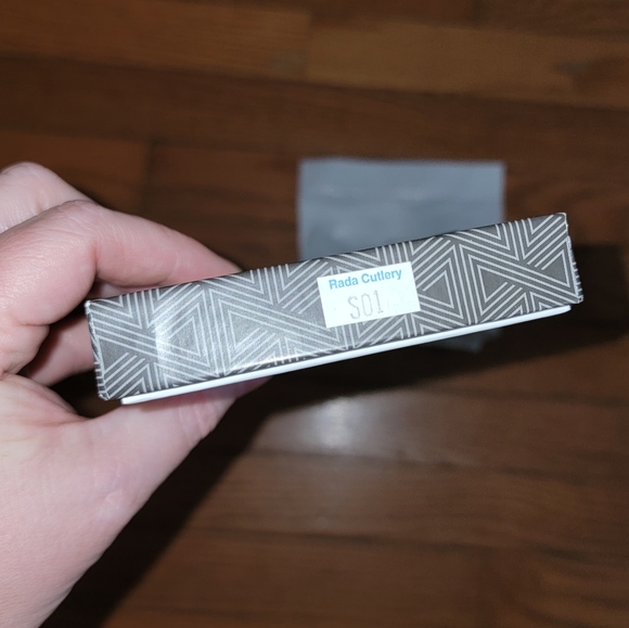 RADA S01 R119 Silver 3 Paring Knives Galore Gift Set w/ Knife Sharpener Wedding - Picture 8 of 9